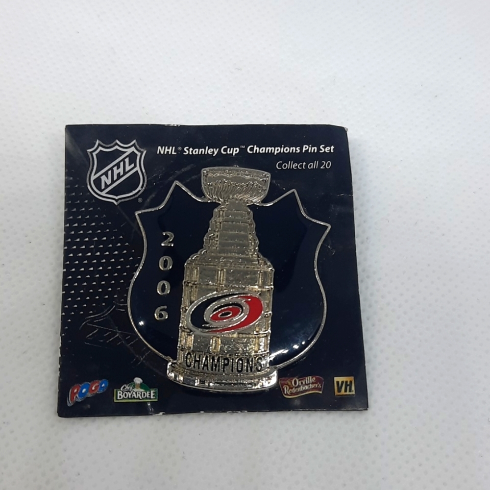 Carolina Hurricanes Champions NHL Stanley cup Pin